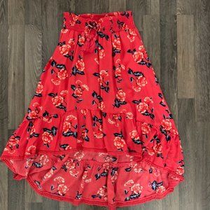 Justice High Low Skirt Size 10